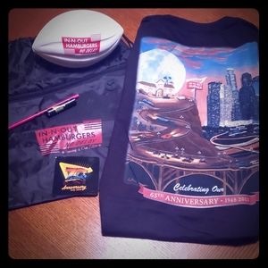 🖤FUN PACK! NWT INO T-Shirt/Backpack/Football🖤